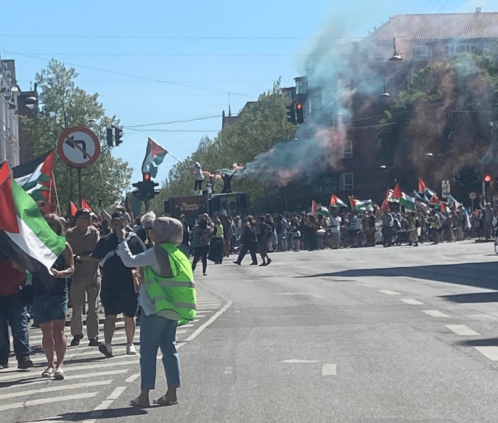 København: Demonstration for&nbsp;Nakba-dagen