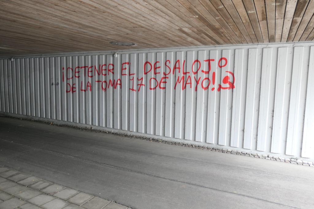 København: Stop angrebet på »Toma 17 de Mayo« i&nbsp;Chile!