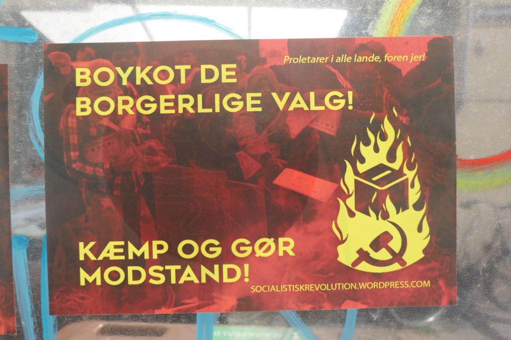 Bestil klistermærker for&nbsp;valgboykot!