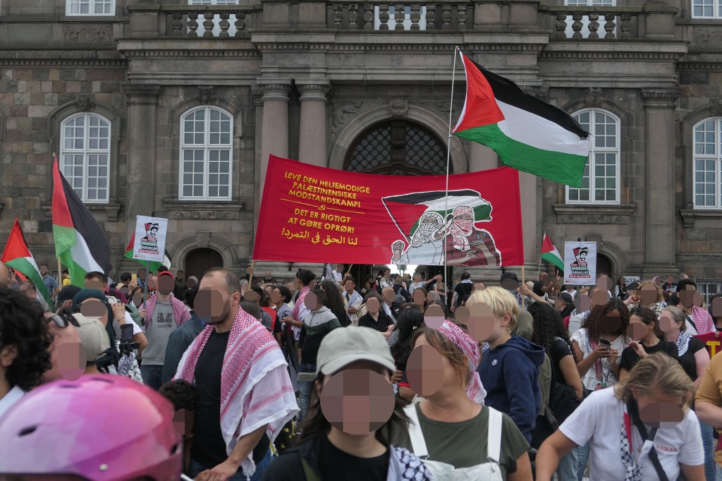 København: Tusinder på gaden for&nbsp;Palæstina