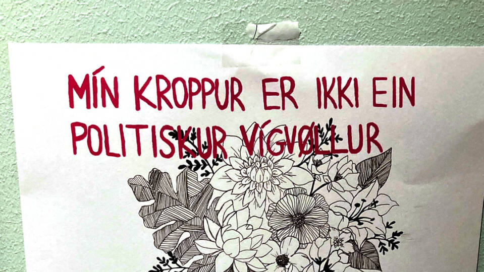 Der er ikke fri abort i&nbsp;Færøerne