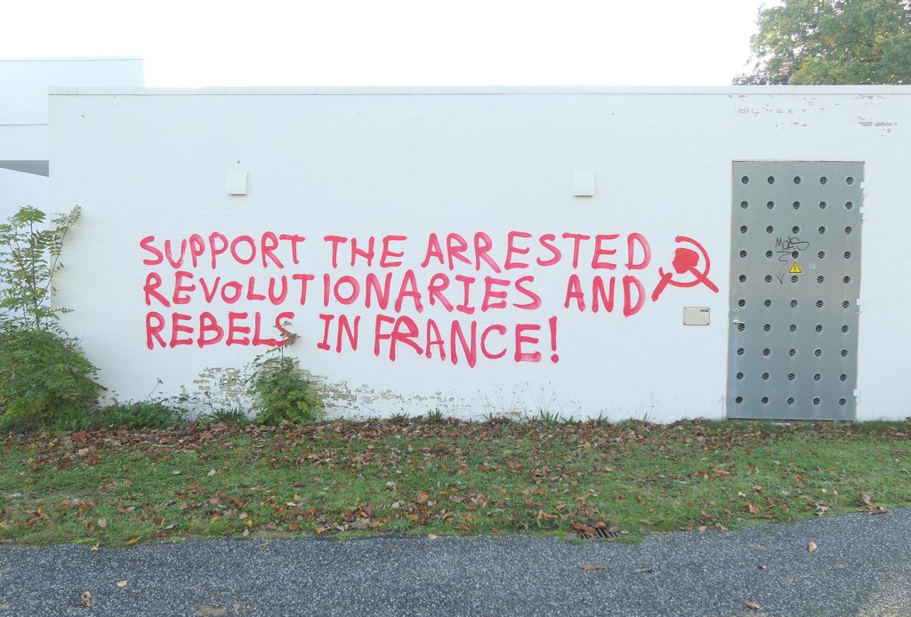 København: Solidaritet med vores franske&nbsp;kammerat!