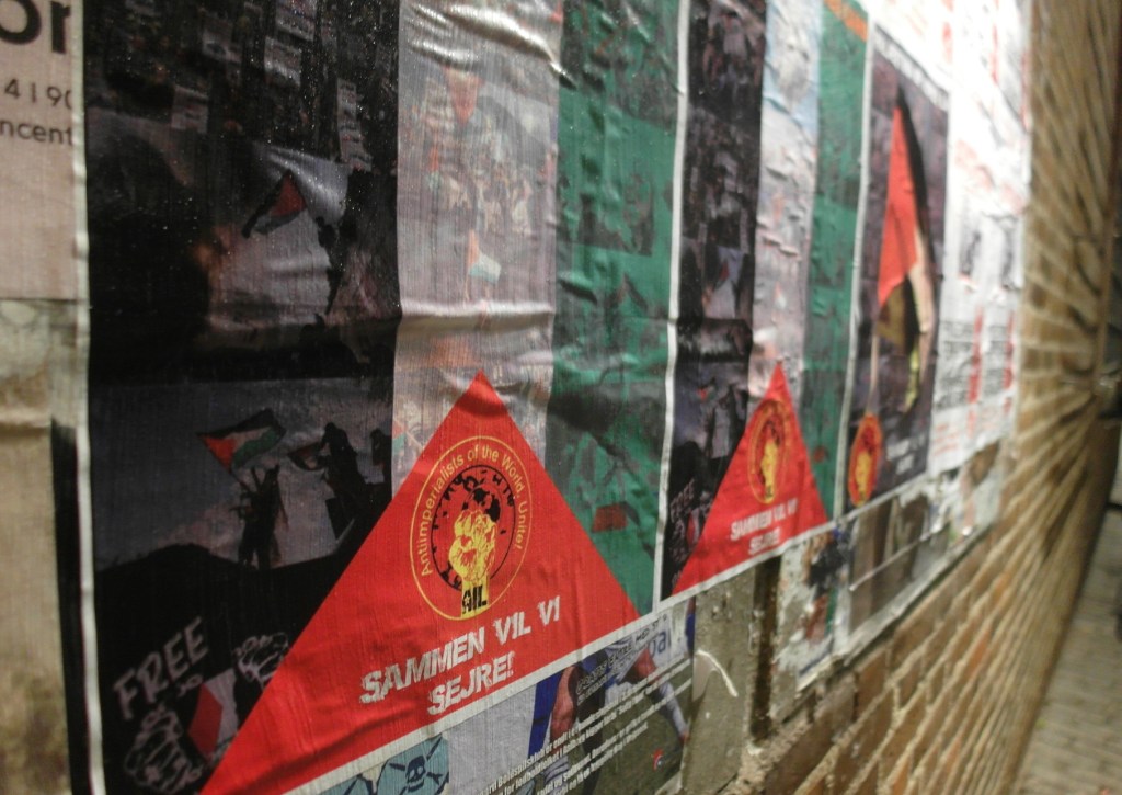 Plakater for Antiimperialistisk Forbund