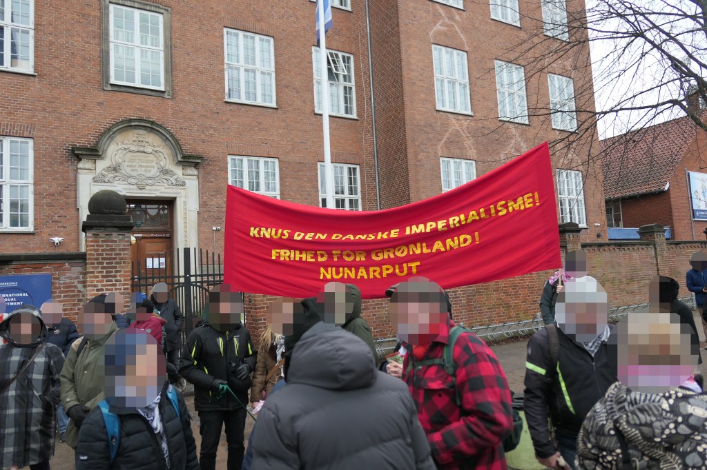 København: Revolutionære kræver frihed for&nbsp;Grønland!