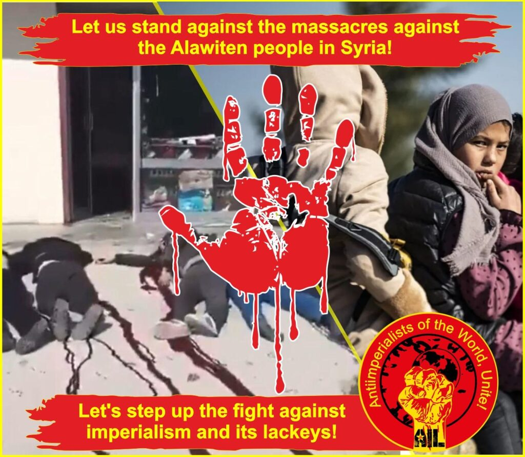 AIF Koordineringskomité: Erklæring om massakrene på Alawitter i&nbsp;Syrien