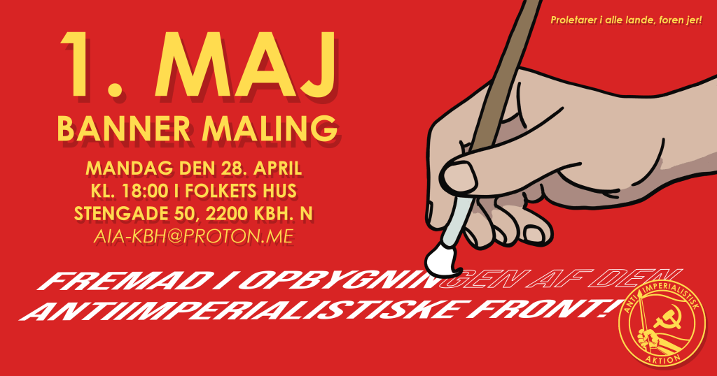 København: Kom til forberedelse af den 1.&nbsp;maj!