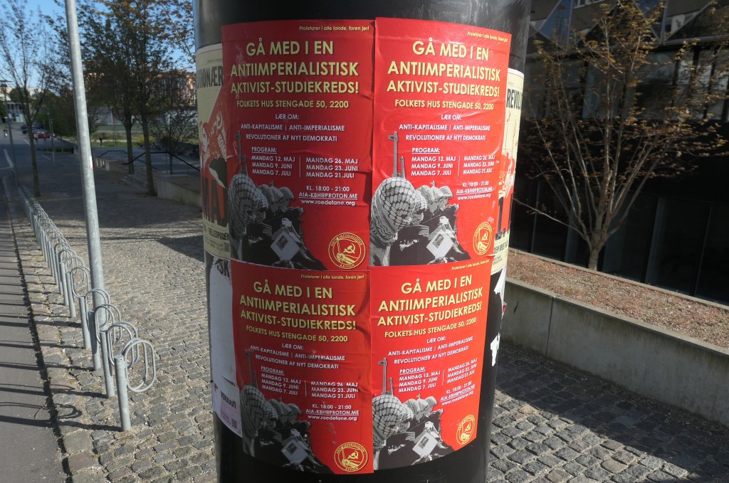 København: Plakater for Antiimperialistisk Aktivist-studiekreds