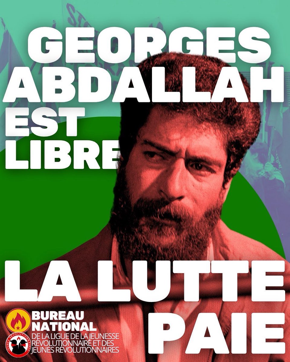 GEORGES ABDALLAH VIL BLIVE&nbsp;LØSLADT!