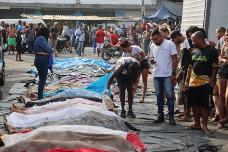 Brasilien: 130 myrdet i den største massakre i Rio de Janeiros&nbsp;historie