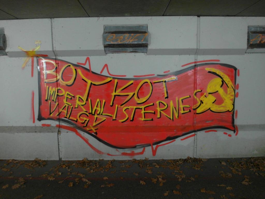 Yderligere sabotage af valgmateriale udført i København og Aalborg