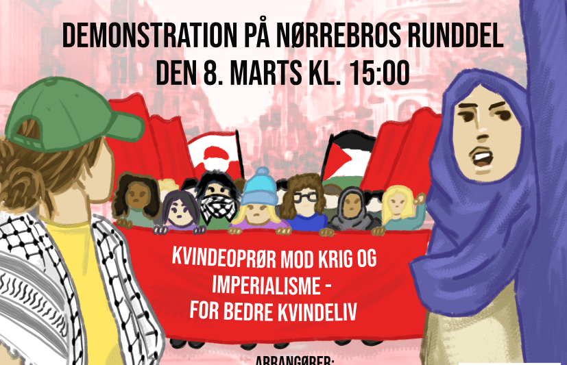 København: Ud på gaden den 8. marts!