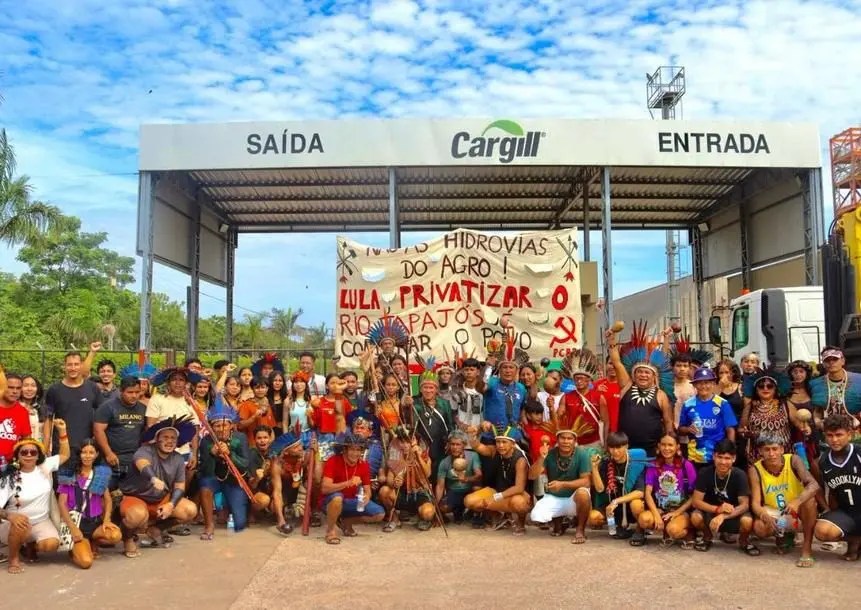 Brasilien: Indfødte bønder besætter havnen i det Yankee-imperialistiske monopol&nbsp;Cargill