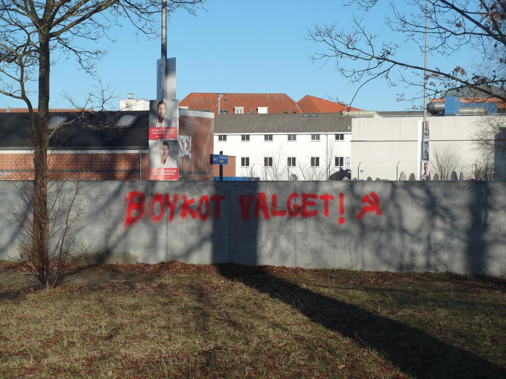 Aalborg: Aktioner for&nbsp;valgboykot