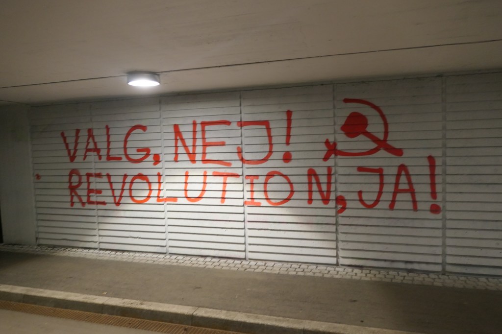 København: Aktioner for&nbsp;valgboykot