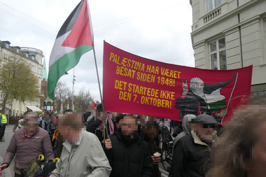 København: Demo for Palæstina og&nbsp;Libanon