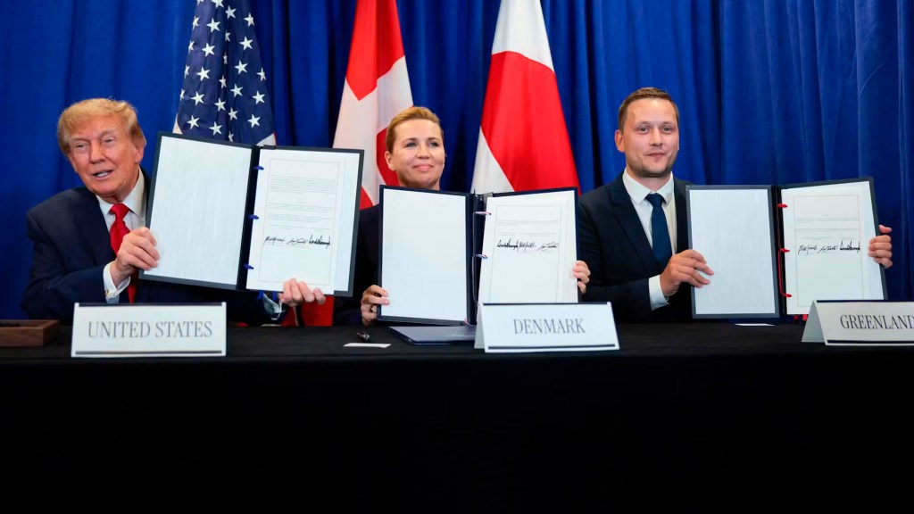 Forsvarsaftale om udvidelse af USA’s militarisering af Grønland