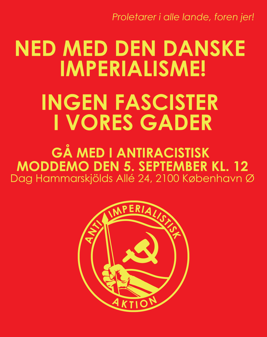 AiA: Kom med til antiracistisk moddemo!